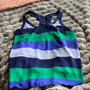 Express Kids Striped Camisole - Navy, Green, White